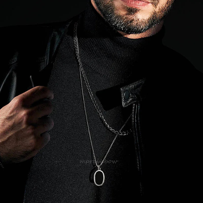 Tramonto Nero Necklace