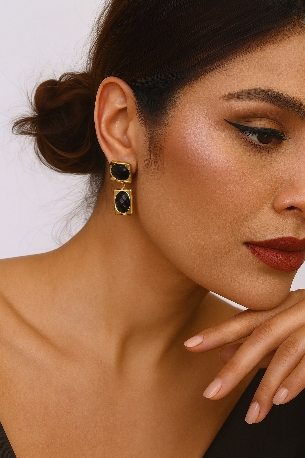Perla Rosa Earrings