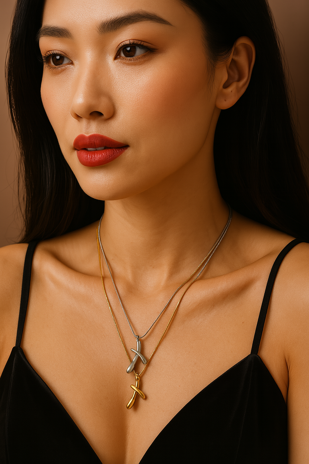 Étoiles Jumelles Necklace