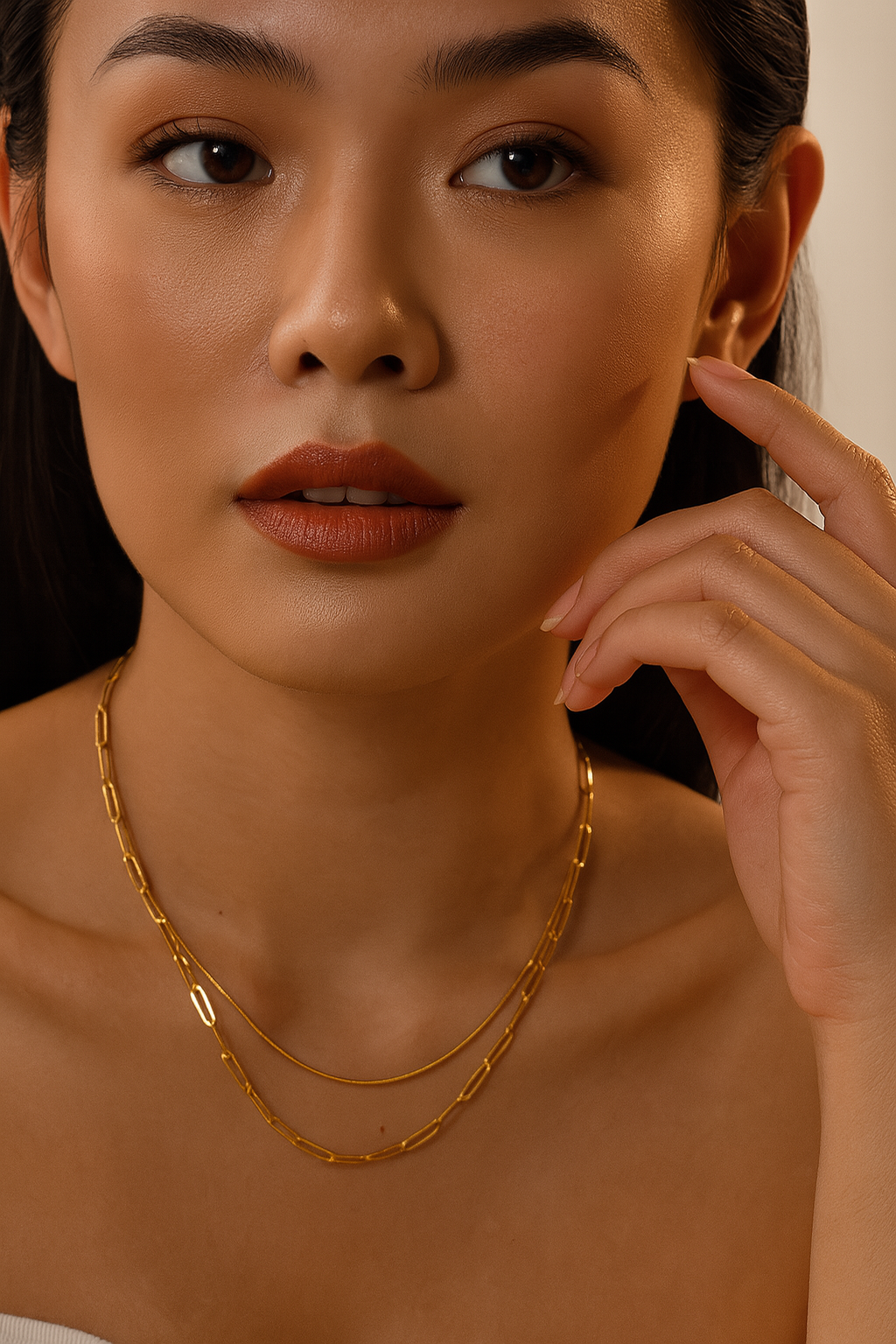 Cristalli Rosa Necklace