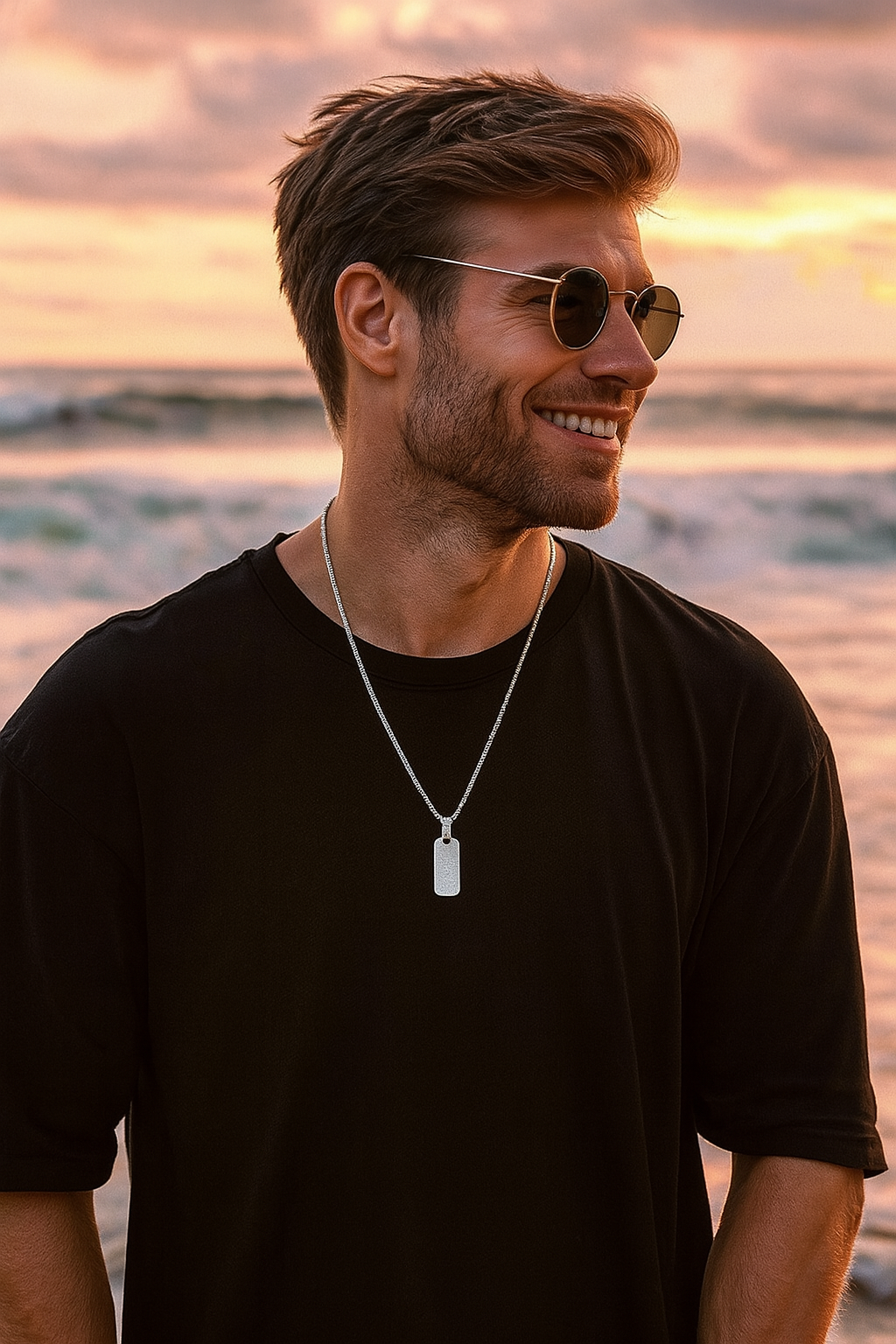 Aube Noire Necklace