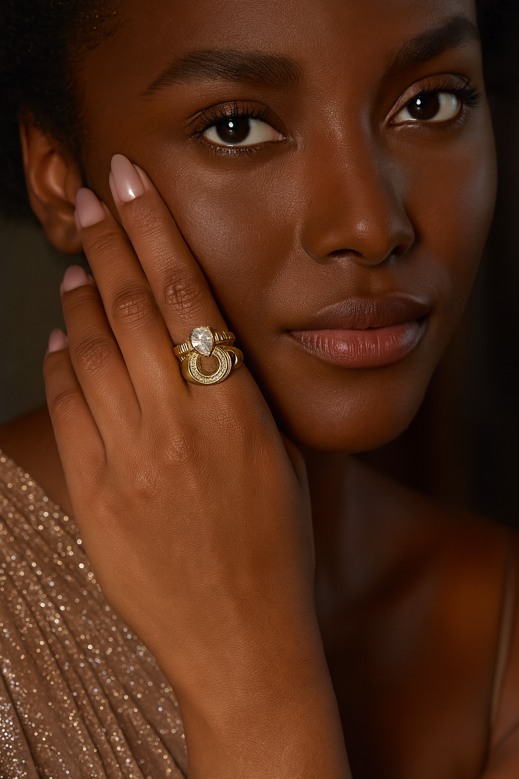 Cuore Dorato Ring