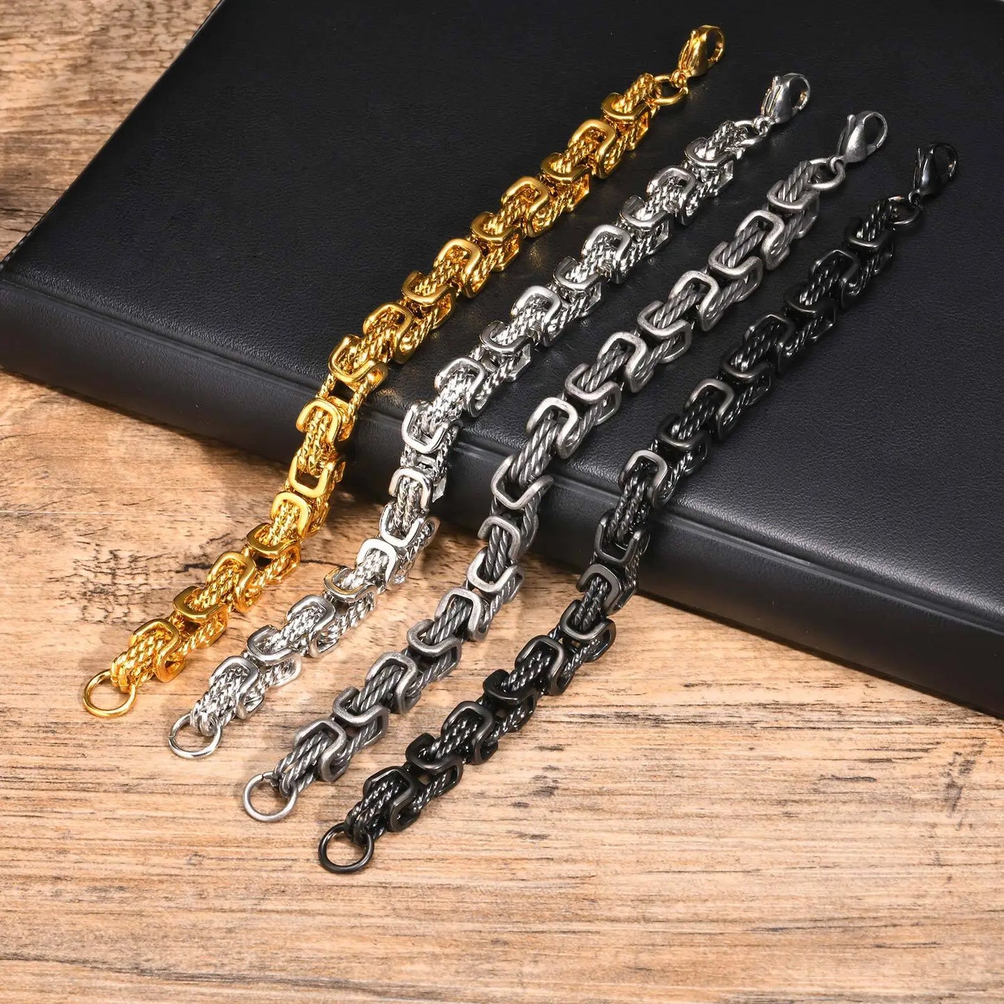 Acciaio Nero Bracelet