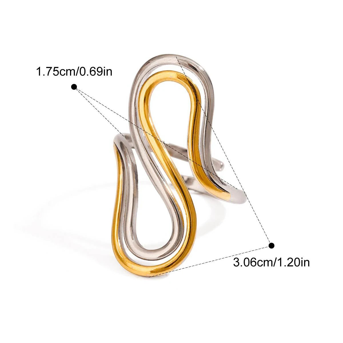 Cuore di Cristallo Ring
