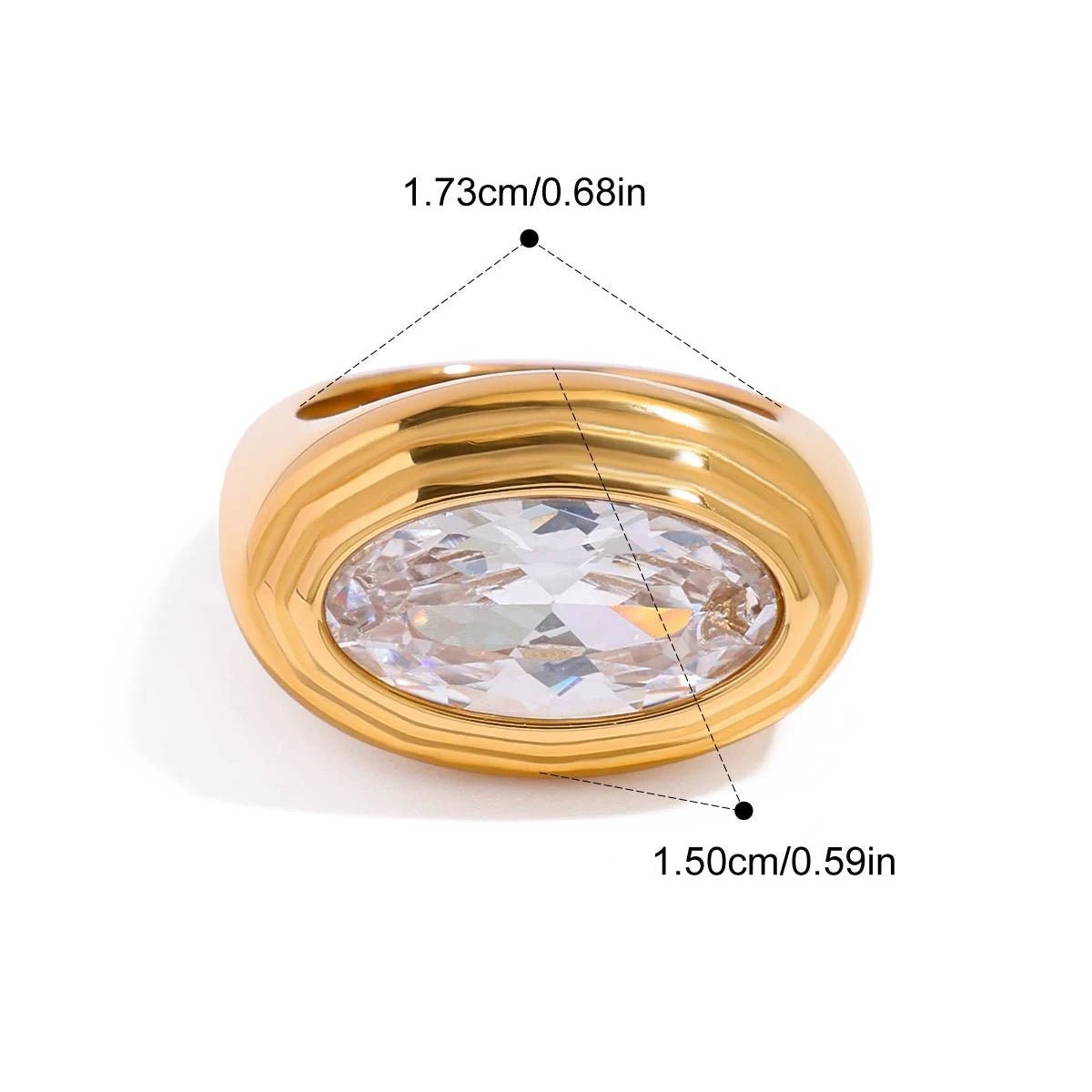 Éclat de Lune Ring