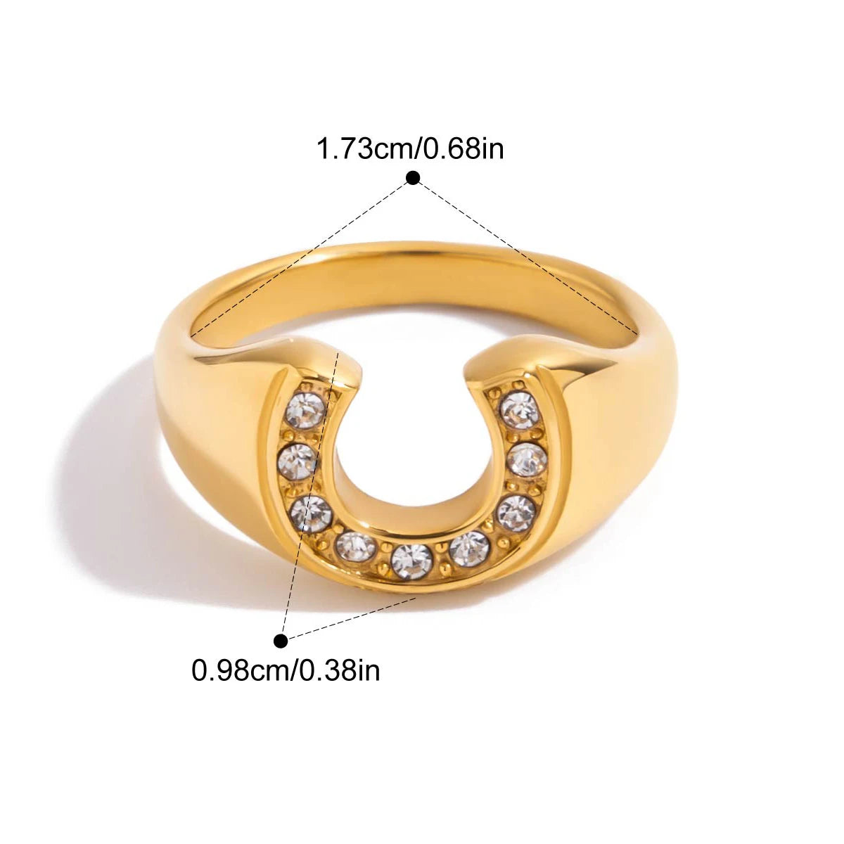 Cuore Dorato Ring