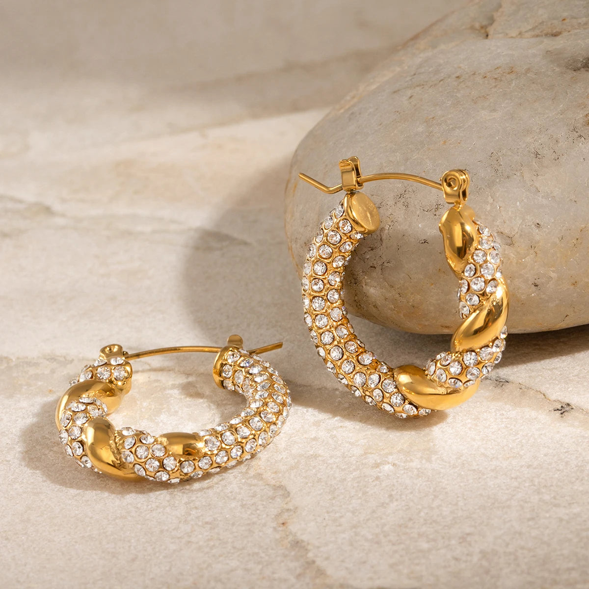 Cristallo Dorato Earrings