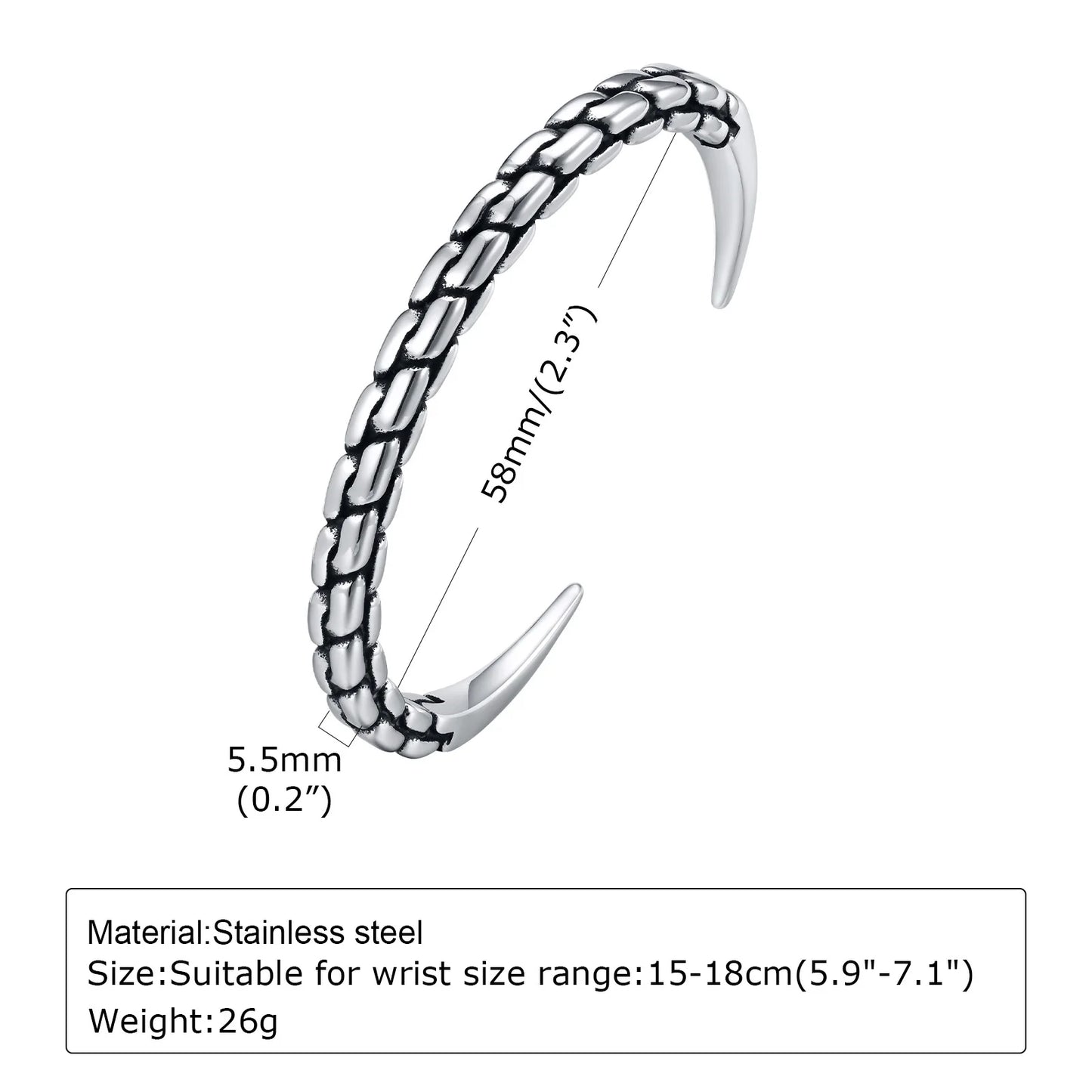 Noir Link Bracelet