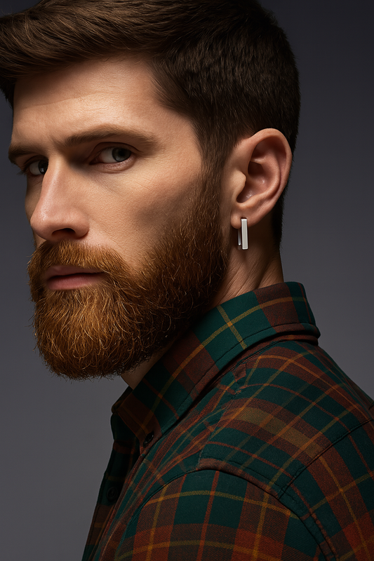 Noir Studs Earrings