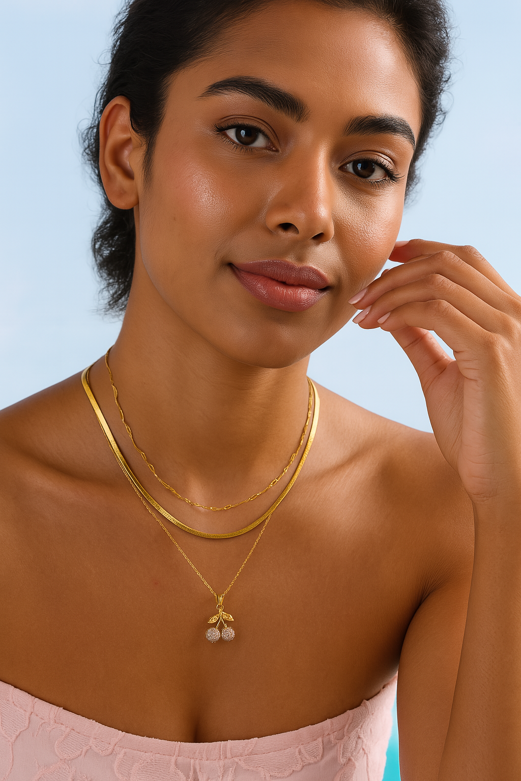 Sole di Cristallo Necklace