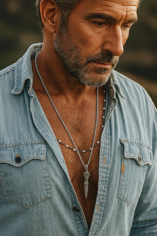 Croce Notturna Necklace