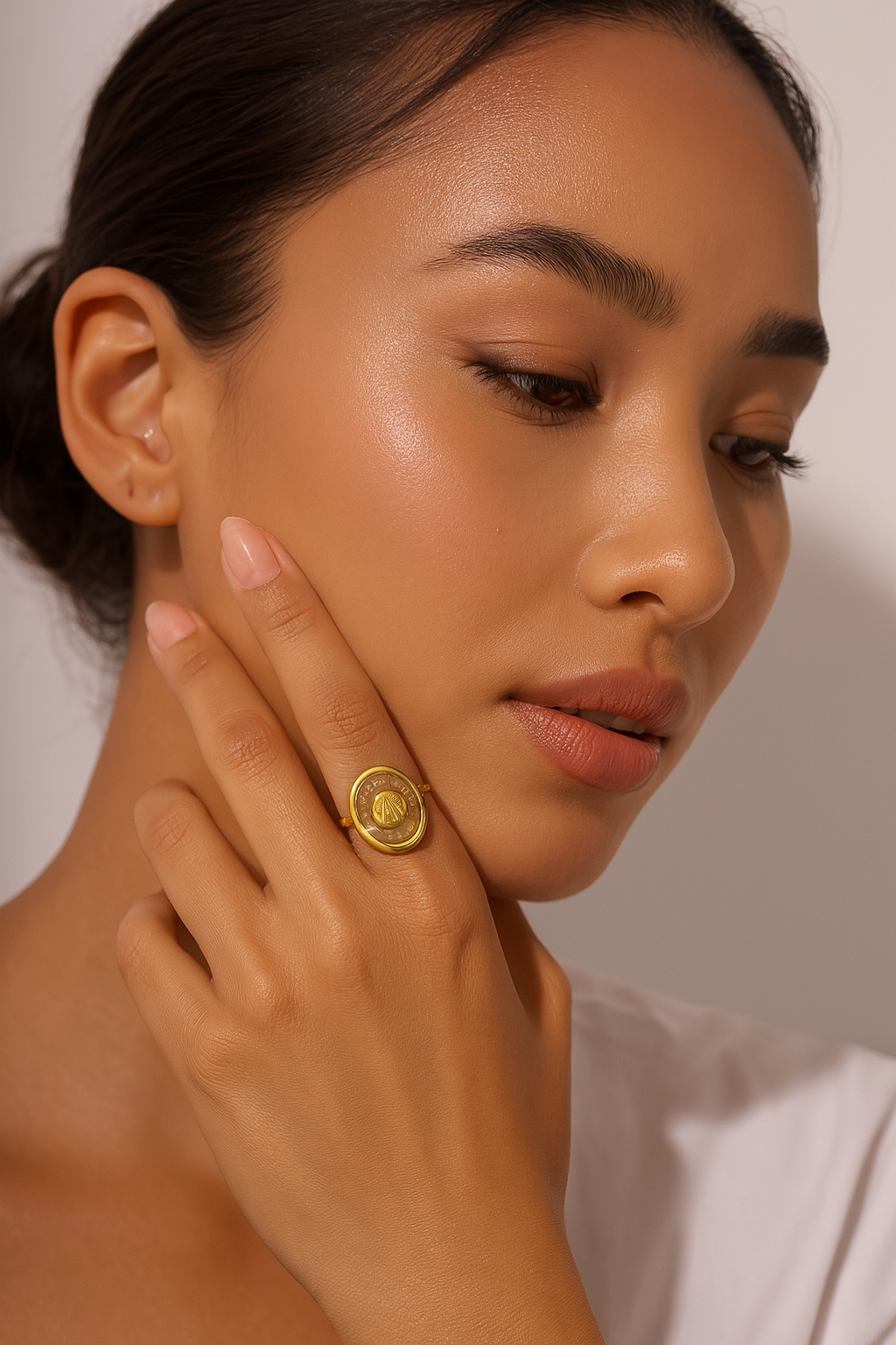 Cristallo Intrecciato Ring