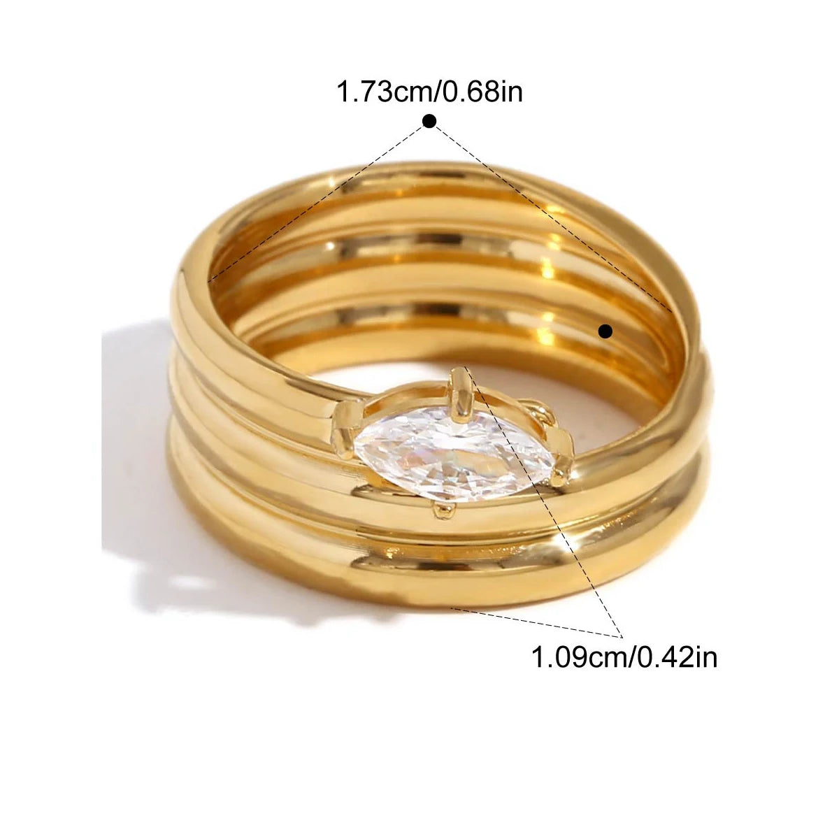 Rose Éternelle Ring