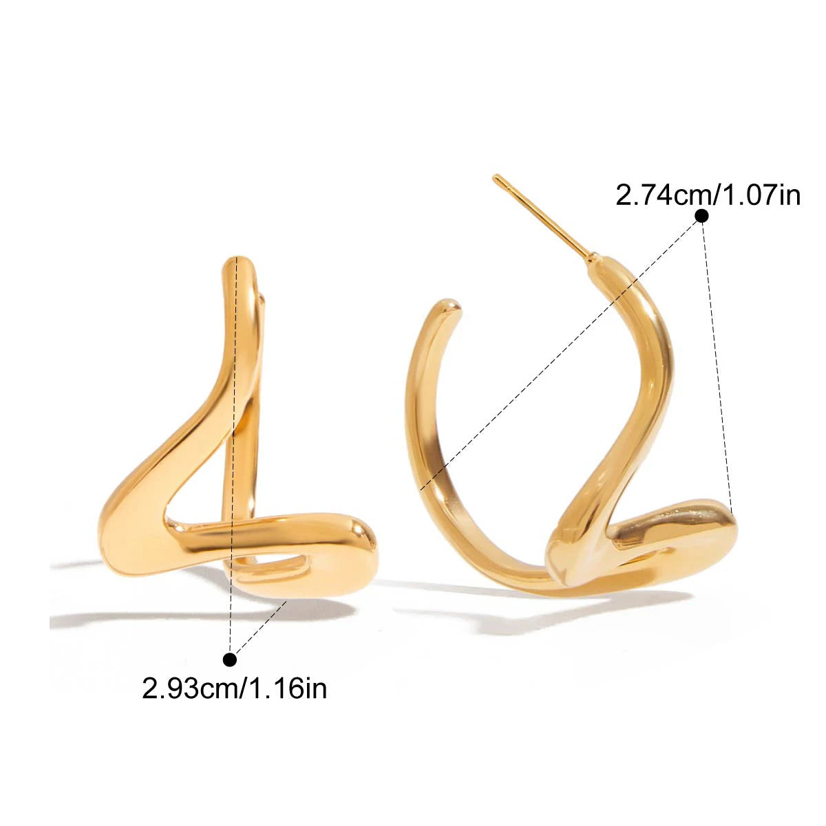 Lune Élégante Earrings