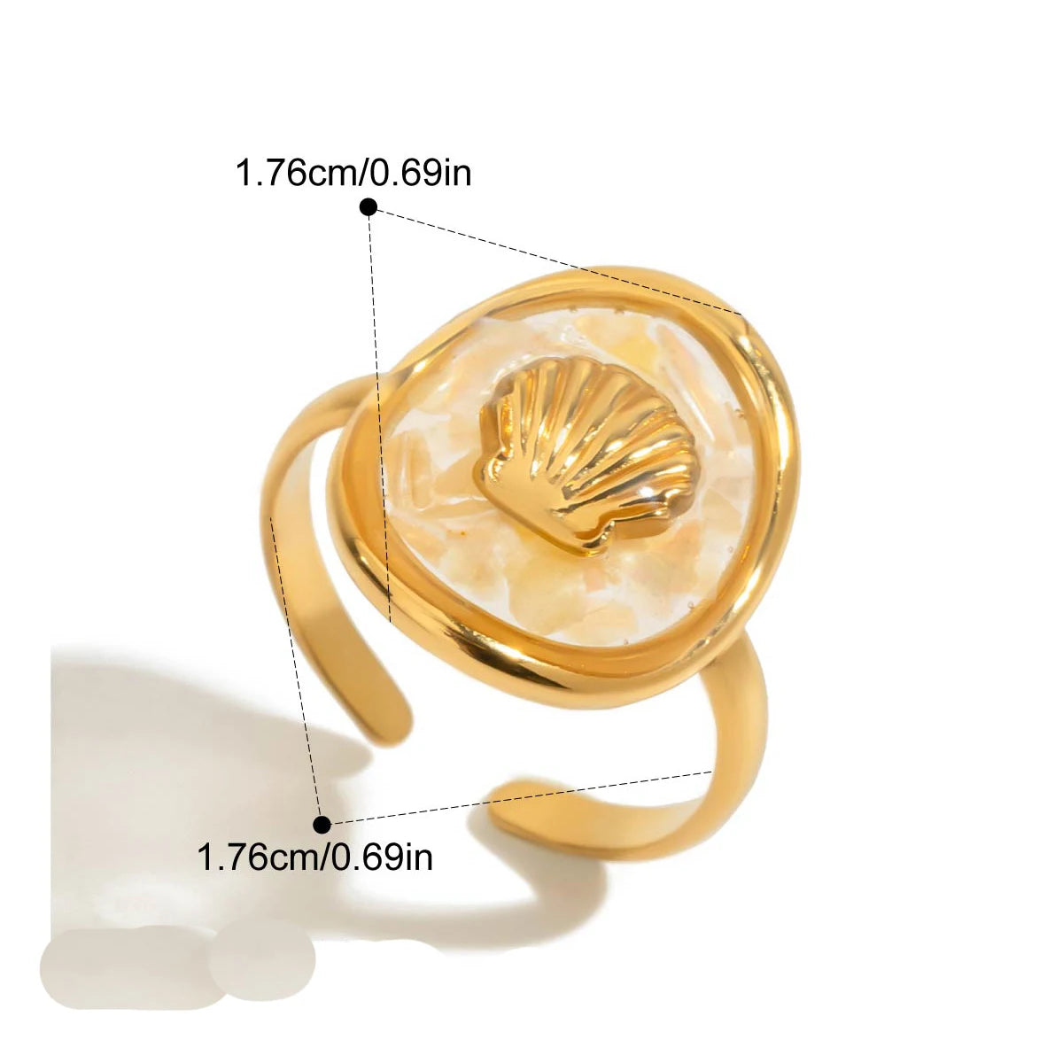 Cristallo Intrecciato Ring