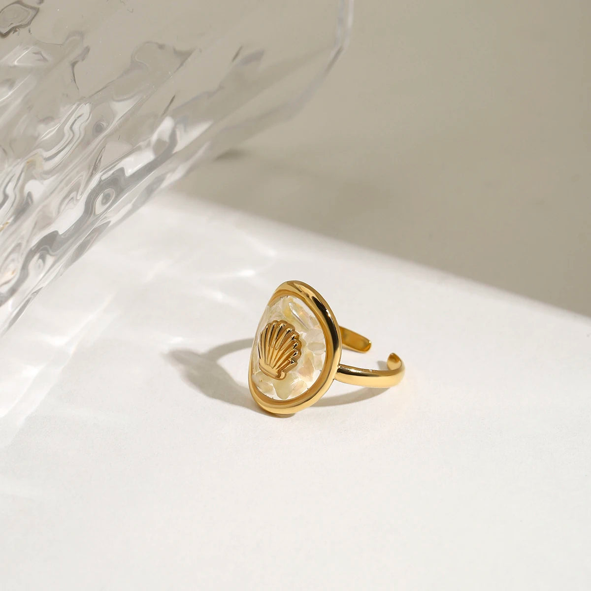 Cristallo Intrecciato Ring