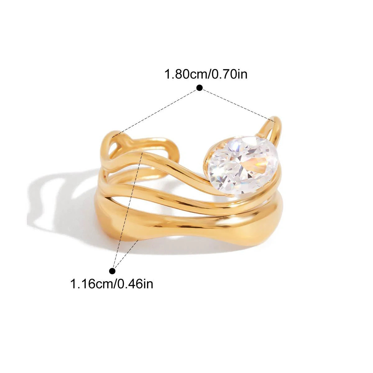 Brise Dorée Ring